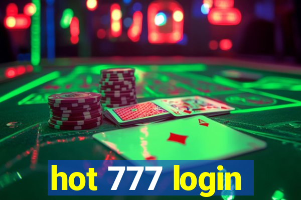 hot 777 login